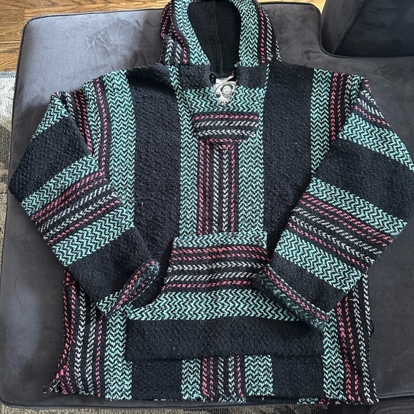 baja co Sweaters - Made and purchased in Mexico Poncho